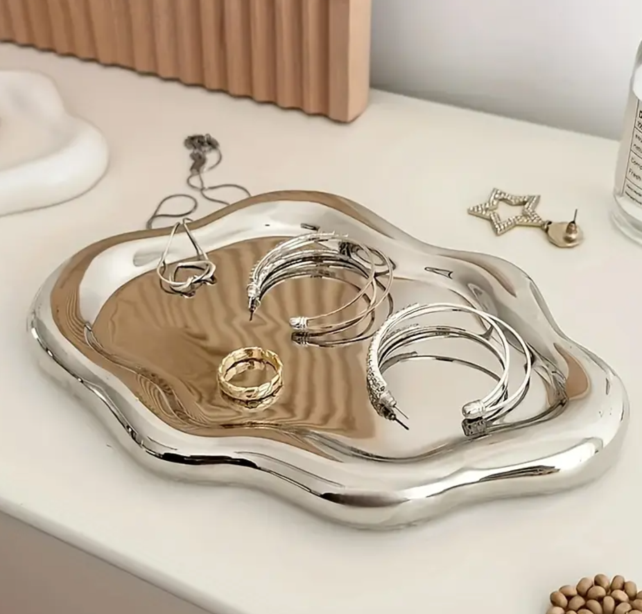 PLATO JOYERO NUBE PLATA