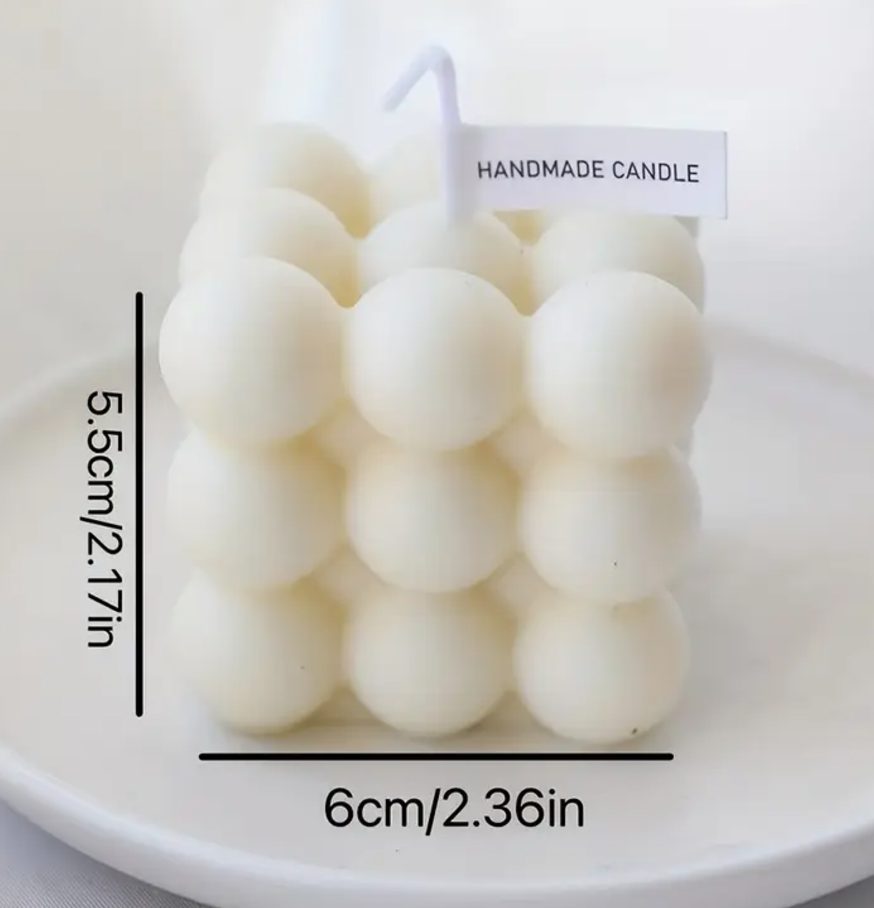 VELAS DE AROMATERAPIA EN CUBO