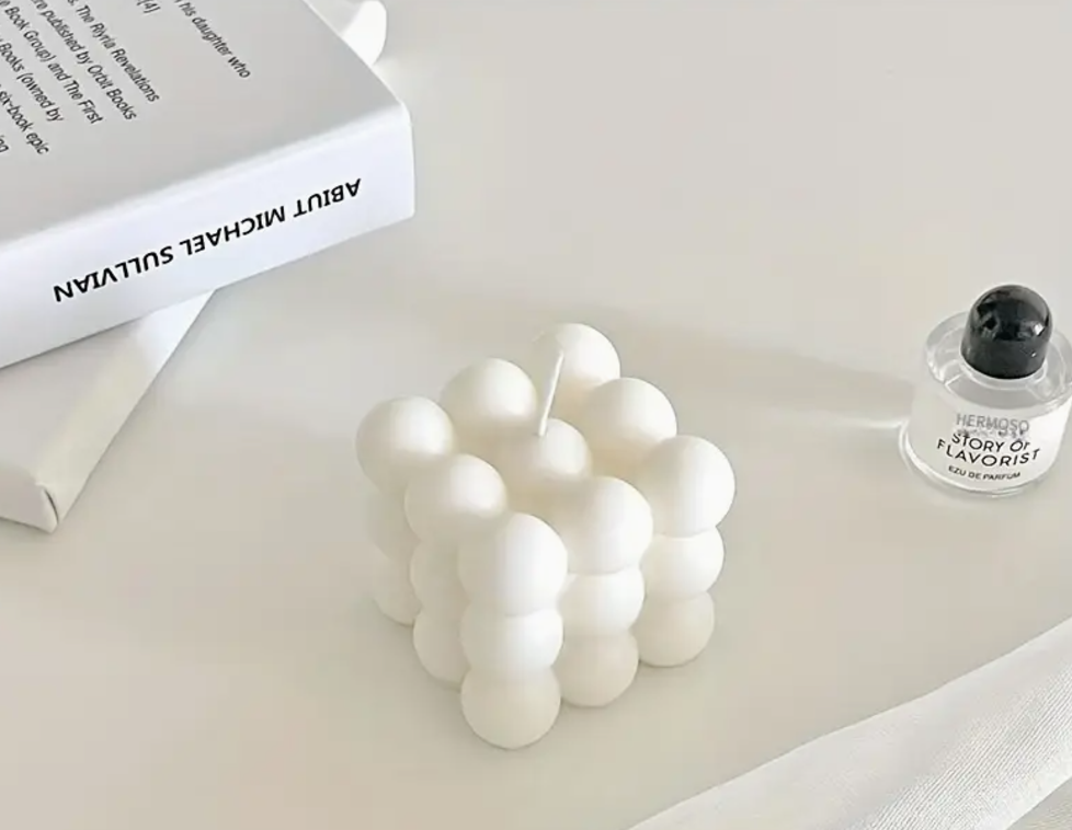 VELAS DE AROMATERAPIA EN CUBO